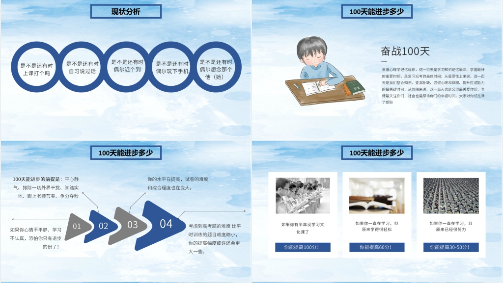 高三高考冲刺动员班会PPT课件 高三高考冲刺动员班会PPT课件