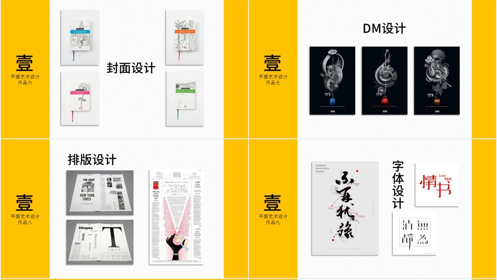 视觉艺术系学生作品集PPT课件 视觉艺术系学生作品集PPT课件
