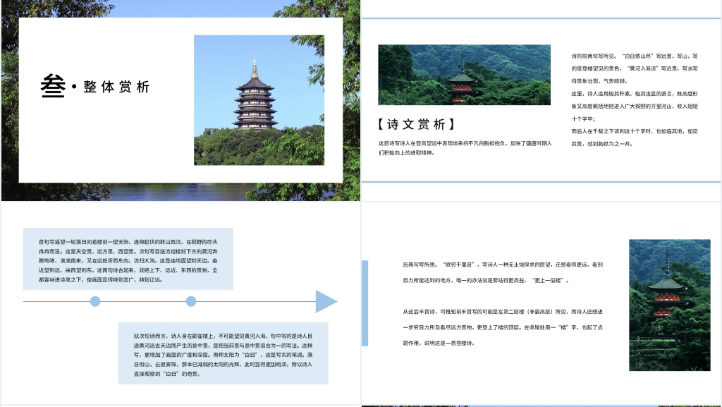 《登鹳雀楼》教学PPT课件 《登鹳雀楼》教学PPT课件