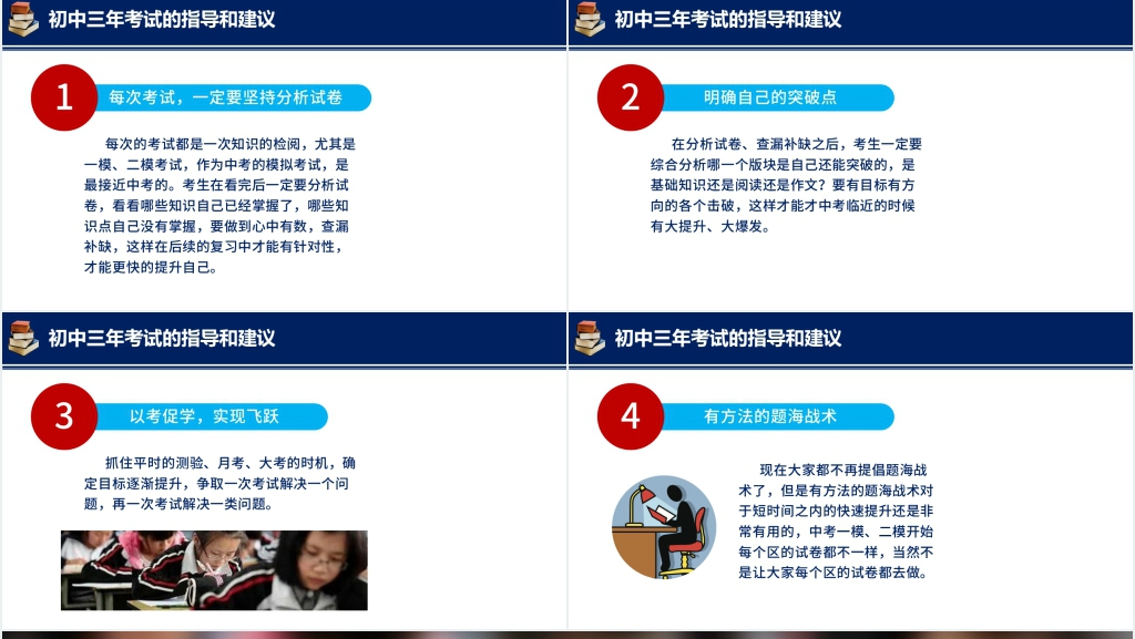 初三中考指南主题班会PPT课件 初三中考指南主题班会PPT课件