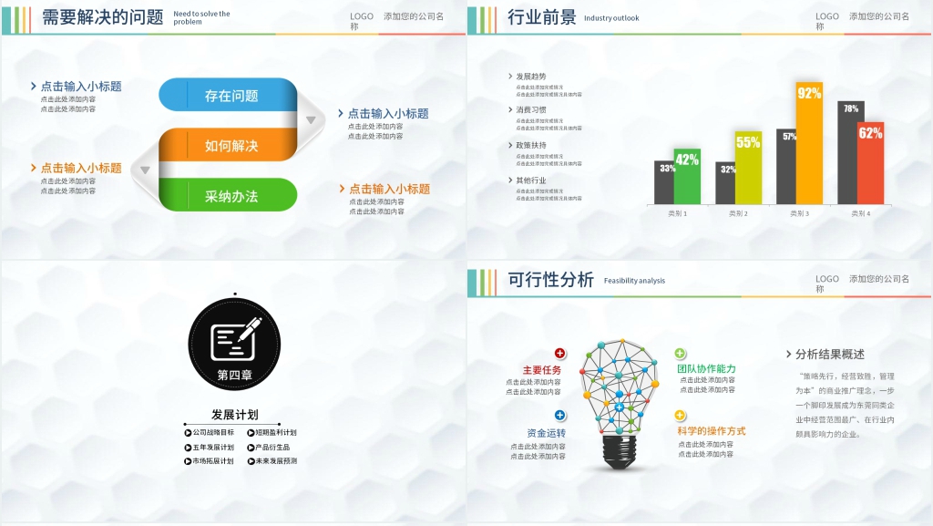 初创公司融资计划书PPT模板 初创公司融资计划书PPT模板