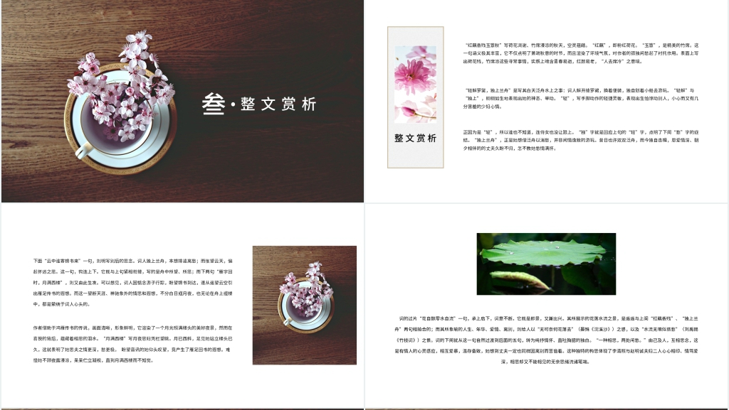 《一剪梅》红藕香残玉簟秋教学PPT 《一剪梅》红藕香残玉簟秋教学PPT