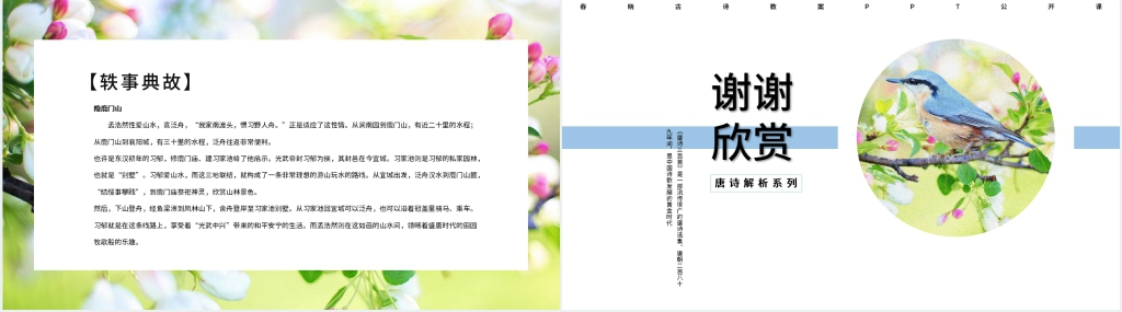 《春晓》古诗教案PPT公开课 《春晓》古诗教案PPT公开课