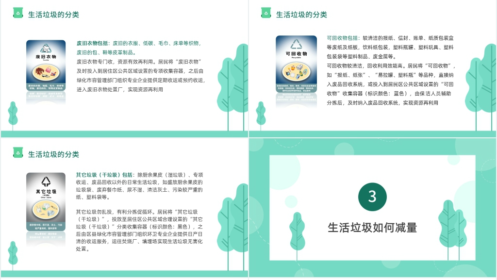 垃圾分类新时尚文明之风我先行PPT模板 垃圾分类新时尚文明之风我先行PPT模板