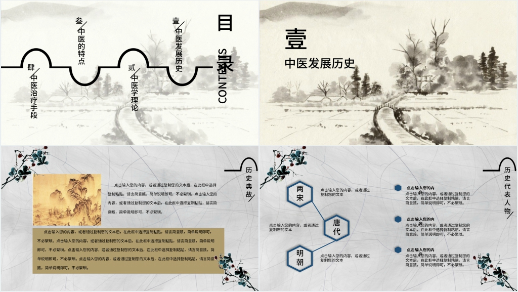 中医发展历程介绍PPT 中医发展历程介绍PPT