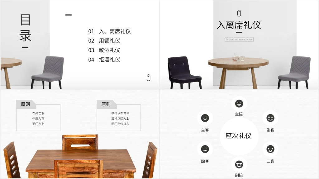 餐桌礼仪或用餐礼仪培训PPT课件 餐桌礼仪或用餐礼仪培训PPT课件