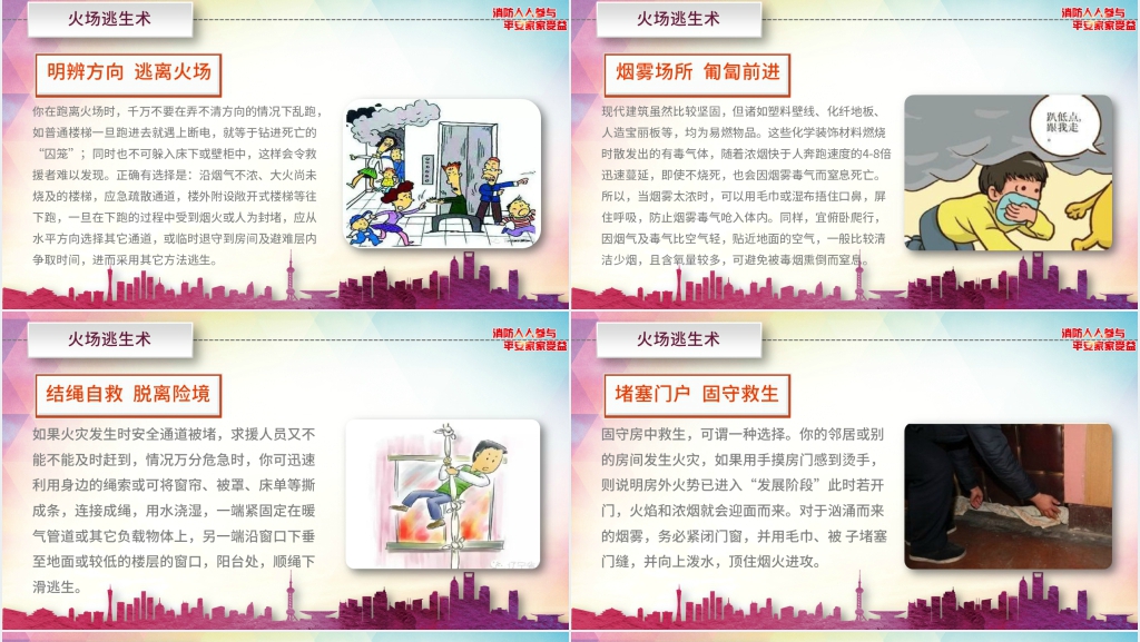 关注消防知识提高消防意识PPT模板 关注消防知识提高消防意识PPT模板