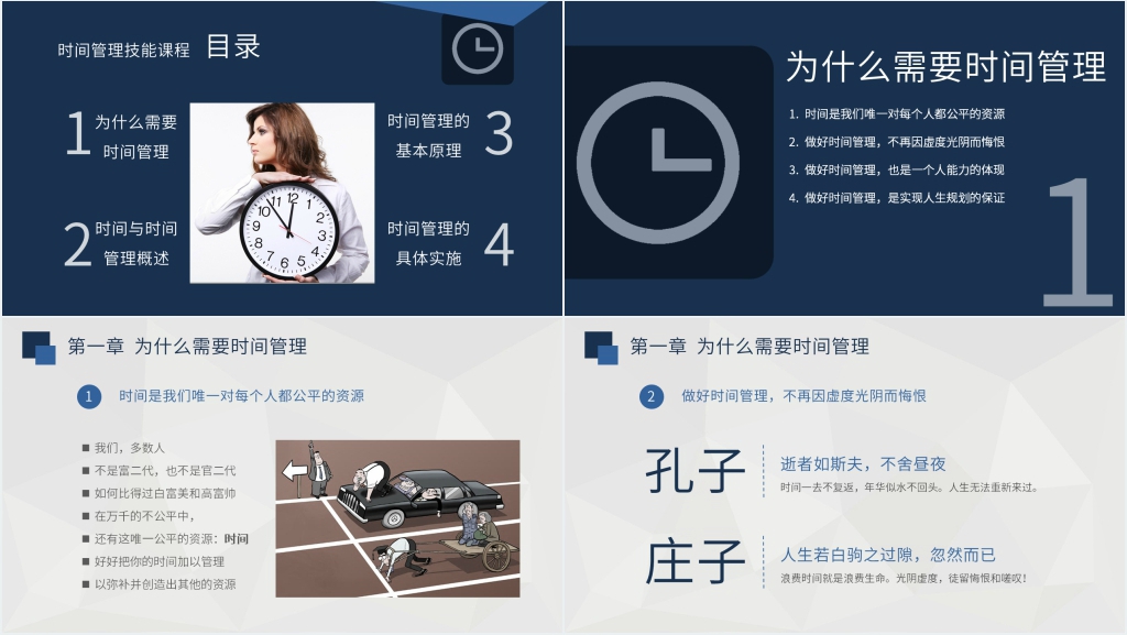 时间管理者有哪些职业技能培训PPT课件 时间管理者有哪些职业技能培训PPT课件