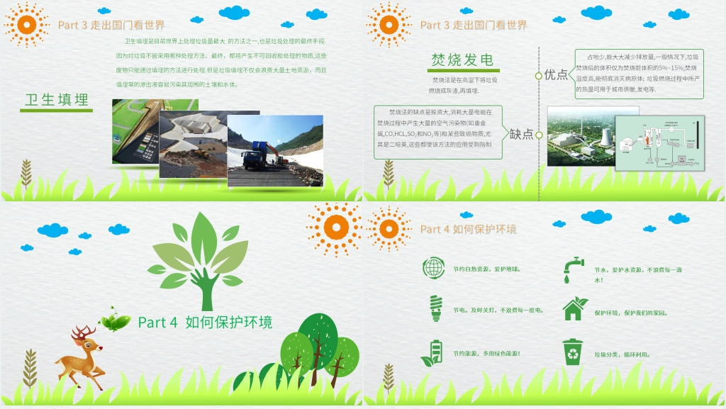 绿色环保从我做起内容PPT课件 绿色环保从我做起内容PPT课件