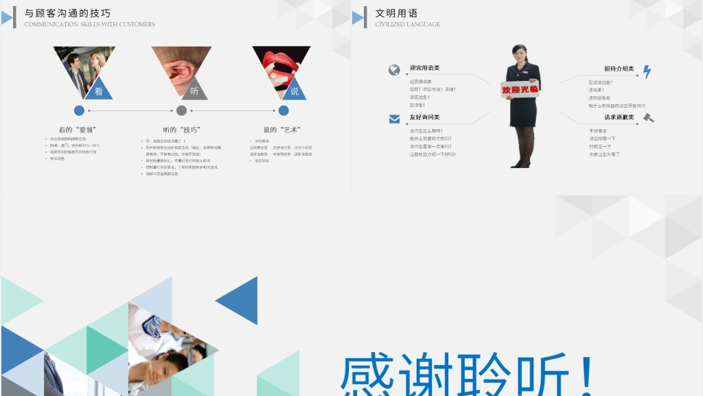 培训机构员工形象礼仪规范PPT课件 培训机构员工形象礼仪规范PPT课件