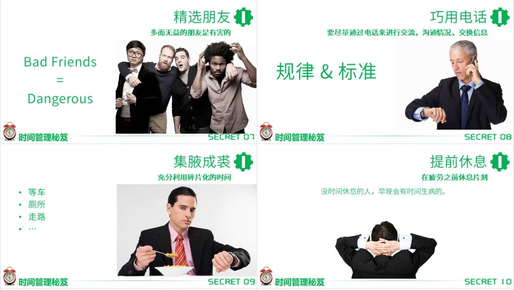 有效的时间管理方法培训PPT课件 有效的时间管理方法培训PPT课件