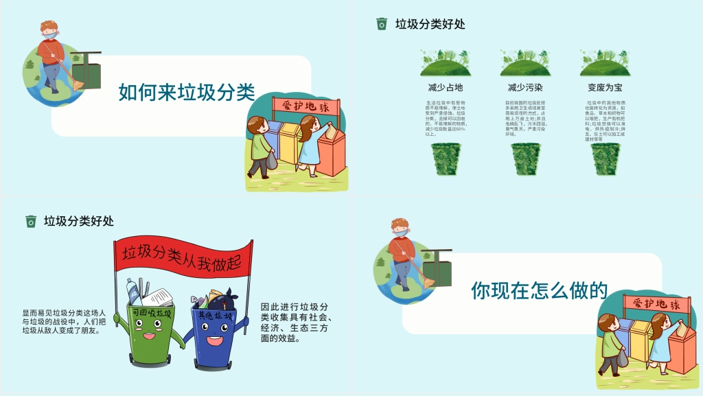 中学生校园垃圾分类PPT课件 中学生校园垃圾分类PPT课件