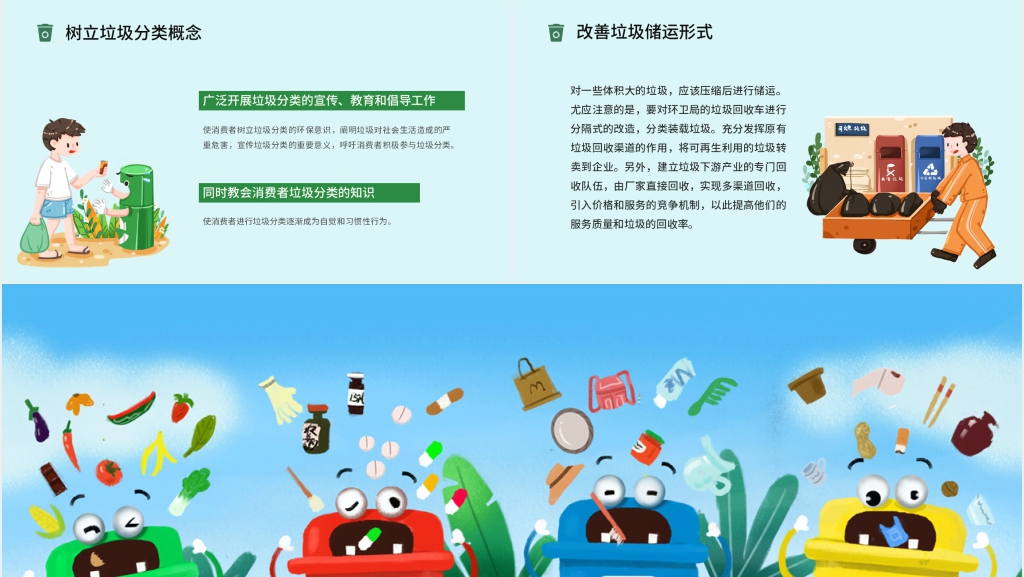 中学生校园垃圾分类PPT课件 中学生校园垃圾分类PPT课件