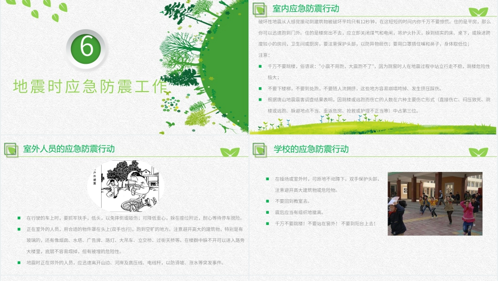 小学生抗震减灾PPT课件 小学生抗震减灾PPT课件