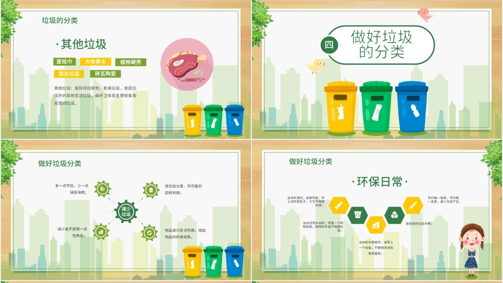 城市垃圾分类宣传和推广PPT课件 城市垃圾分类宣传和推广PPT课件