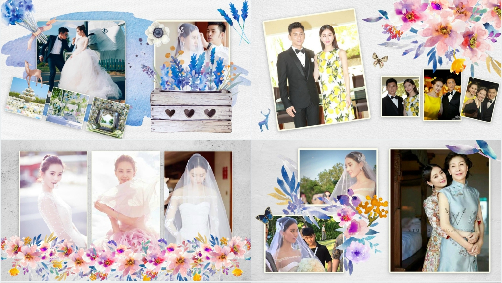 婚纱照片播放大屏幕PPT模板 婚纱照片播放大屏幕PPT模板