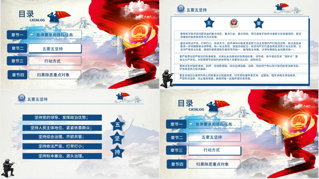 亮剑行动扫黑除恶PPT党课 亮剑行动扫黑除恶PPT党课