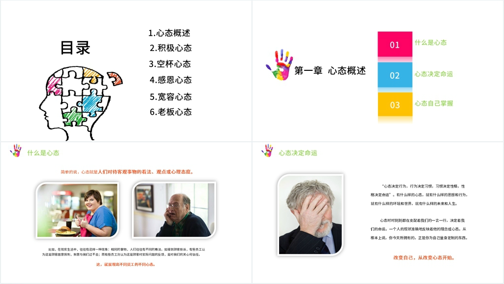 塑造员工五中心态PPT课件 塑造员工五中心态PPT课件