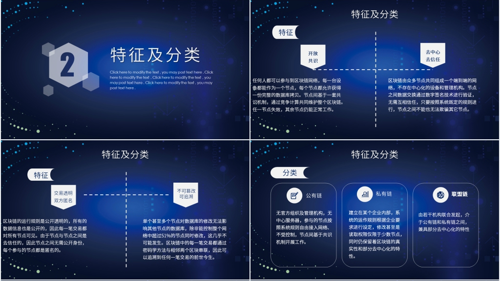 互联网区块链技术专业介绍PPT模板 互联网区块链技术专业介绍PPT模板