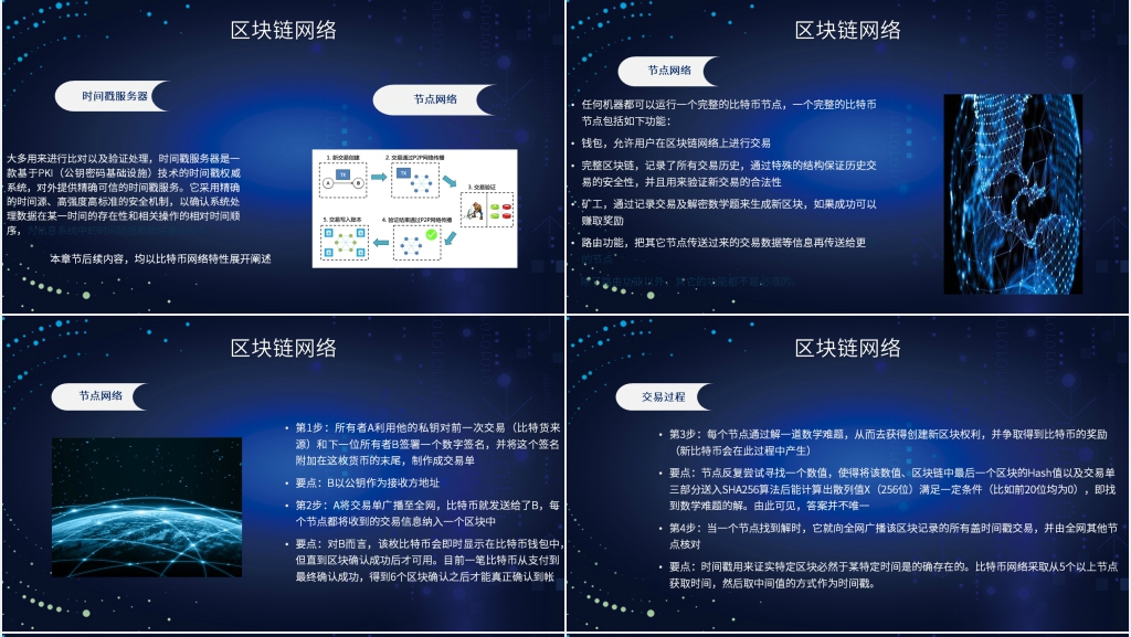 互联网区块链技术专业介绍PPT模板 互联网区块链技术专业介绍PPT模板