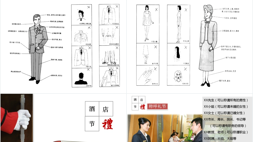 酒店服务仪容仪表仪态礼仪规范PPT课件 酒店服务仪容仪表仪态礼仪规范PPT课件