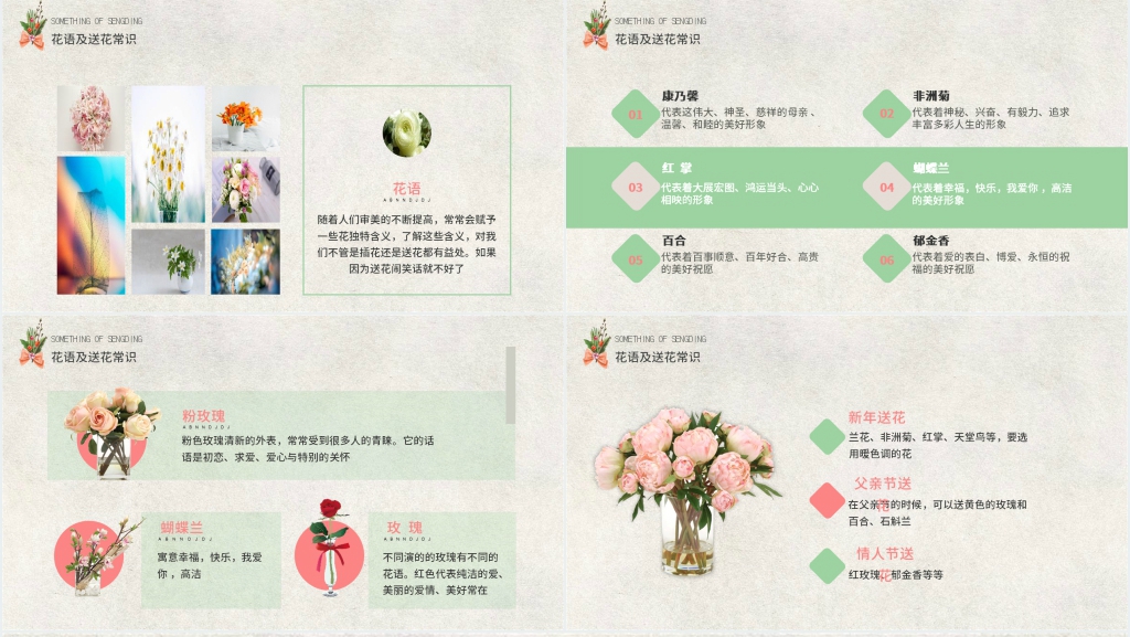 花艺插花培训班PPT课件 花艺插花培训班PPT课件