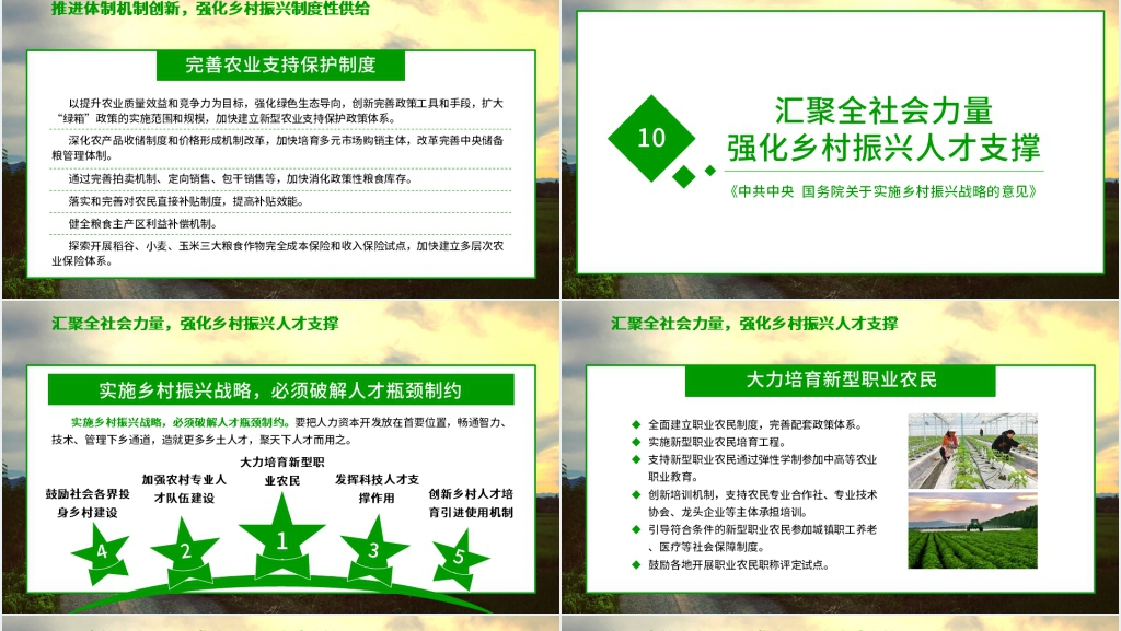 乡村振兴战略规划与实施PPT党课 乡村振兴战略规划与实施PPT党课