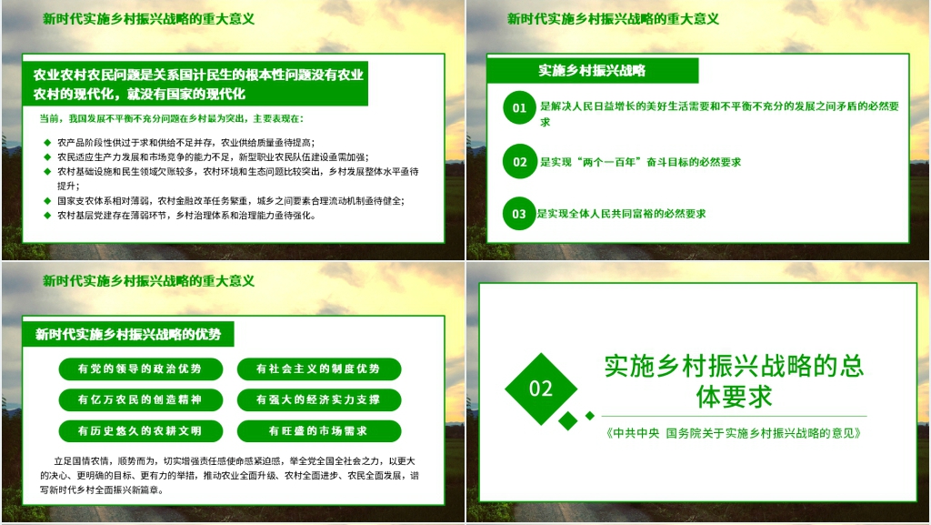 乡村振兴战略规划与实施PPT党课 乡村振兴战略规划与实施PPT党课