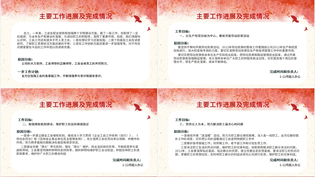 工会述职述廉报告PPT范文 工会述职述廉报告PPT范文