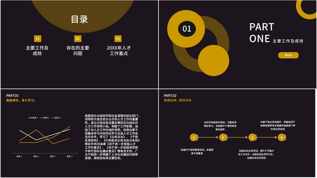 县发改委主任述职报告PPT范文