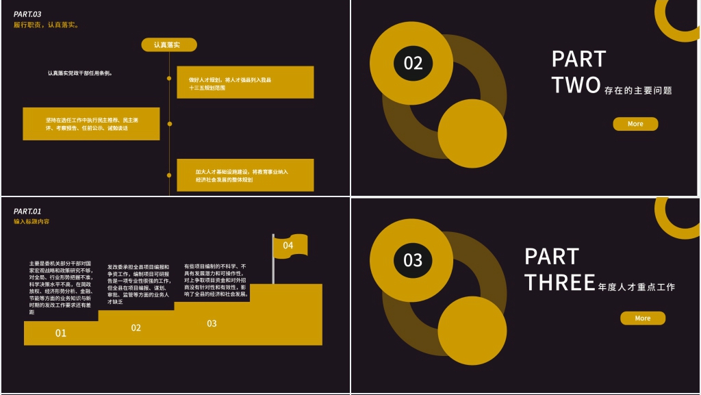 县发改委主任述职报告PPT范文