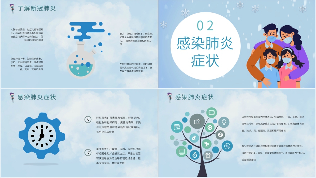 卡通风学校防疫教育主题班会PPT课件 卡通风学校防疫教育主题班会PPT课件