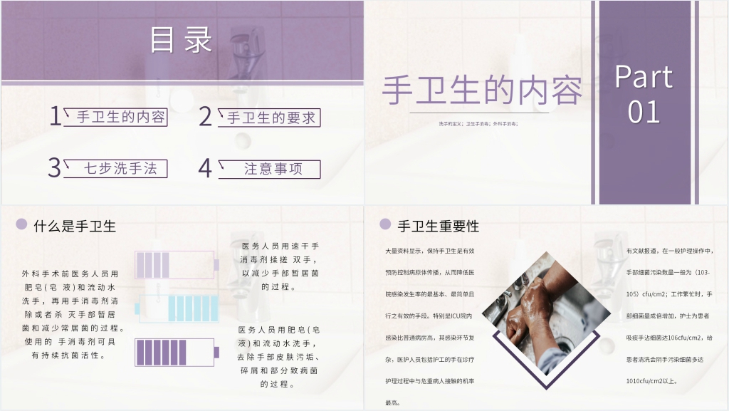 手卫生培训主要内容PPT课件 手卫生培训主要内容PPT课件