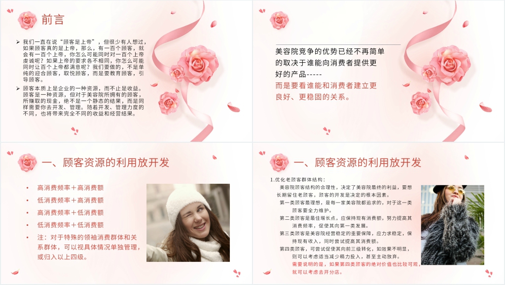 美容院顾客精细化管理制度PPT模板 美容院顾客精细化管理制度PPT模板