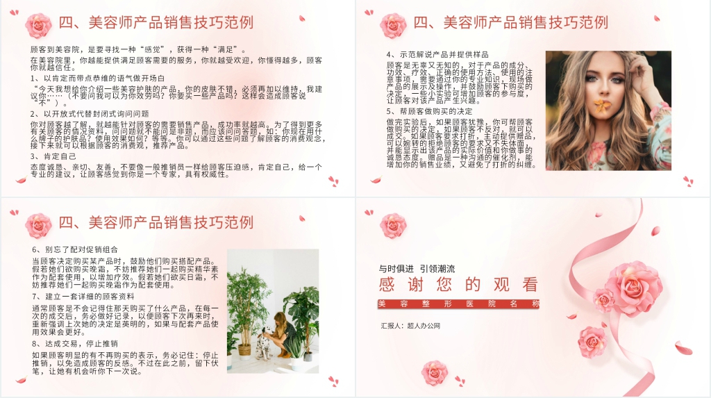 美容院顾客精细化管理制度PPT模板 美容院顾客精细化管理制度PPT模板
