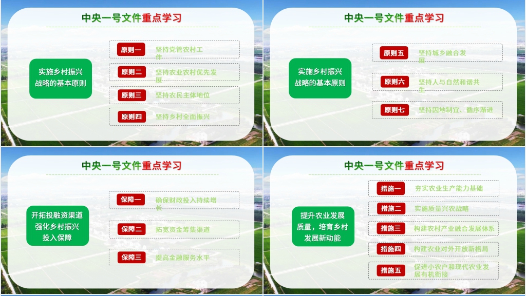 聚焦中央一号文件实施乡村振兴战略PPT党课 聚焦中央一号文件实施乡村振兴战略PPT党课