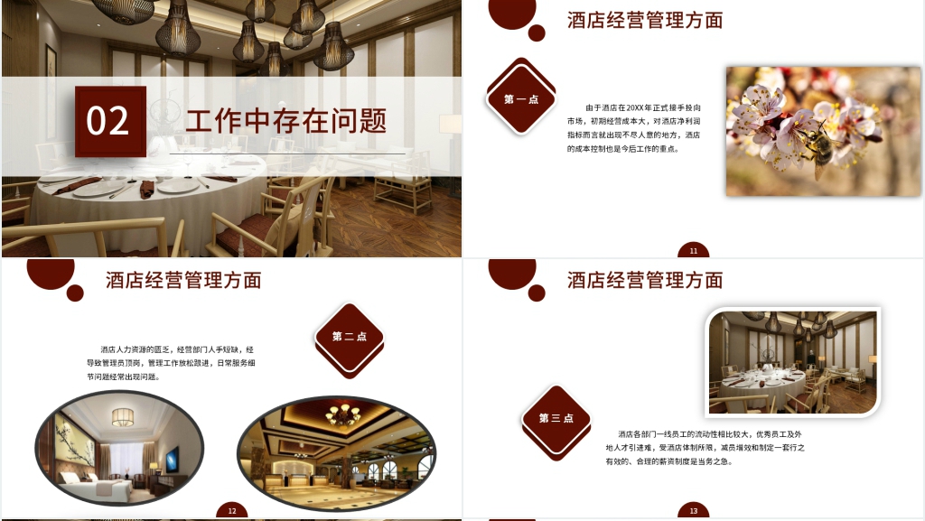 酒店前厅经理年终述职PPT模板 酒店前厅经理年终述职PPT模板