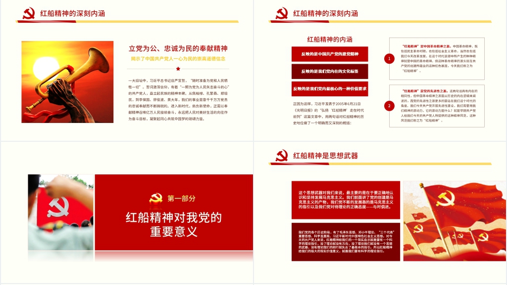 红船精神优质PPT党课 红船精神优质PPT党课