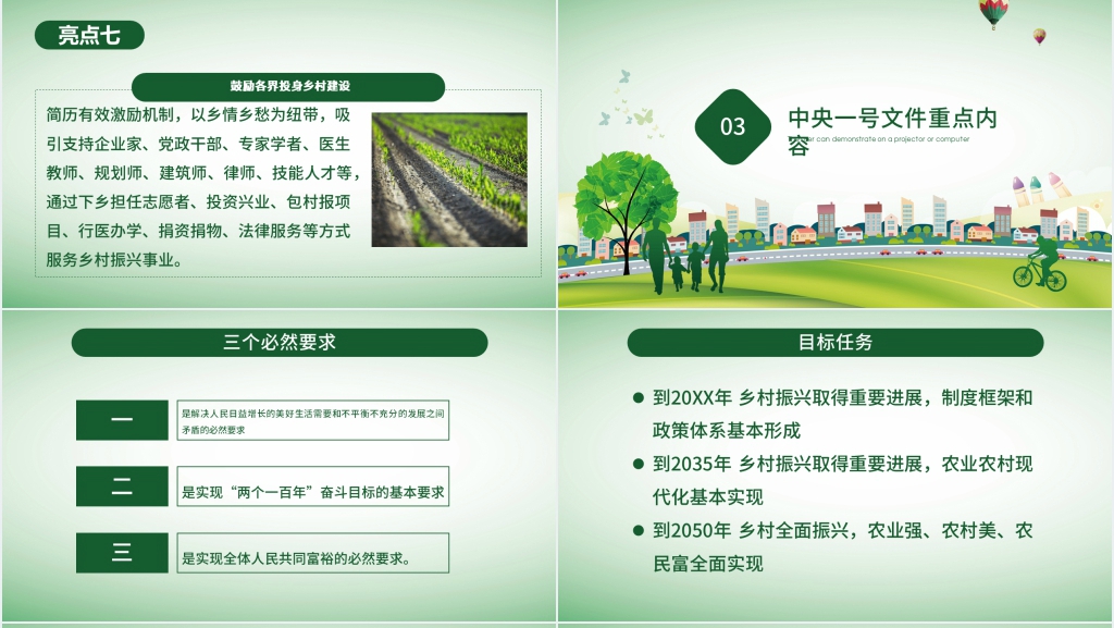 关于实施乡村振兴战略PPT党课 关于实施乡村振兴战略PPT党课