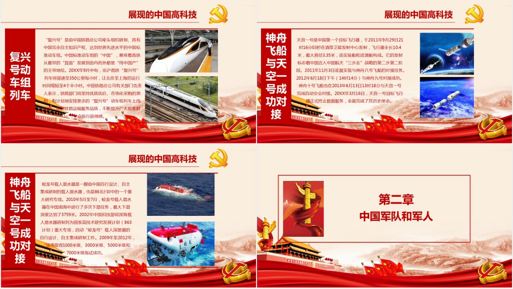 厉害了我的国内容PPT党课 厉害了我的国内容PPT党课