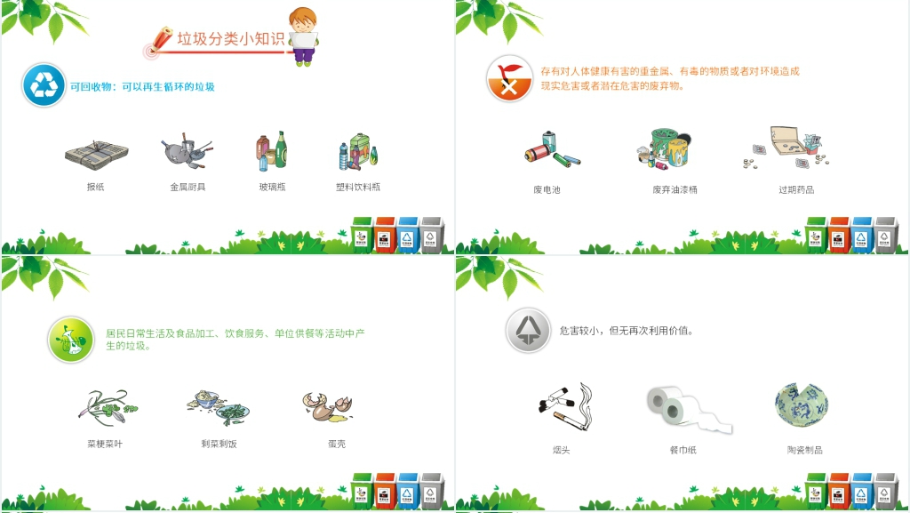 垃圾分类从我做起班级PPT课件 垃圾分类从我做起班级PPT课件