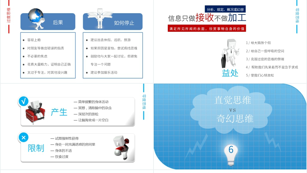 思维模式加强技巧PPT模板 思维模式加强技巧PPT模板