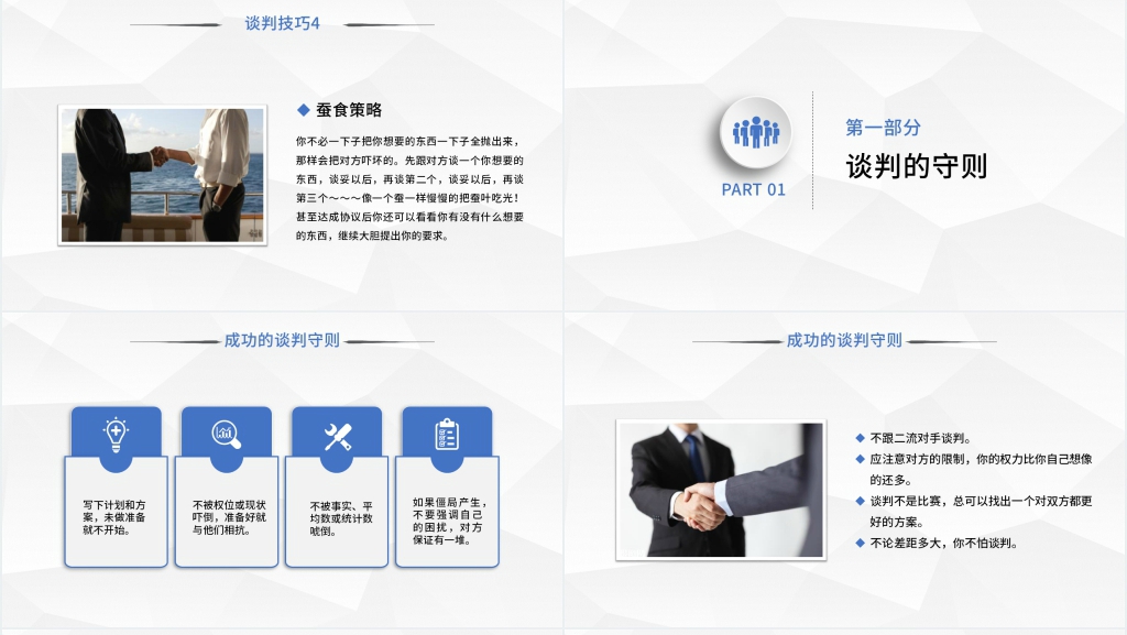 成功商务谈判技巧企业培训PPT课件 成功商务谈判技巧企业培训PPT课件