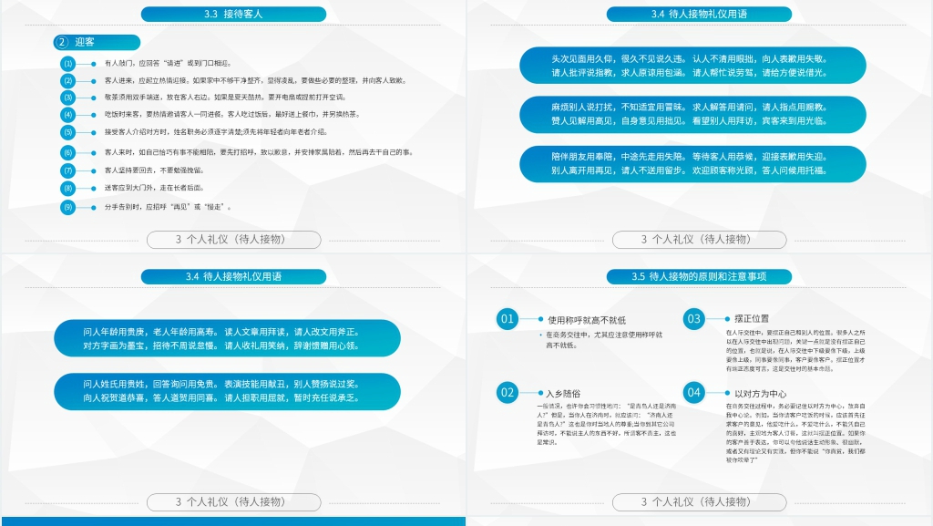 企业商务礼仪接待基础PPT课件 企业商务礼仪接待基础PPT课件