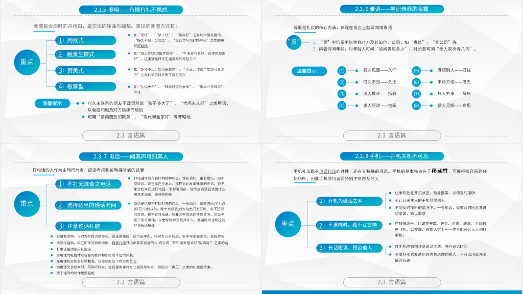 企业商务礼仪接待基础PPT课件 企业商务礼仪接待基础PPT课件