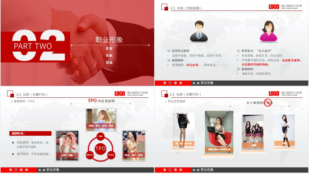 新员工入职商务礼仪培训PPT课件 新员工入职商务礼仪培训PPT课件