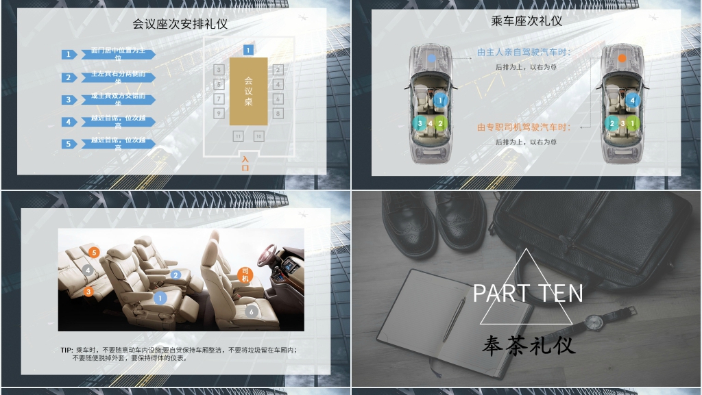 现代商务礼仪培训课程内容PPT模板 现代商务礼仪培训课程内容PPT模板