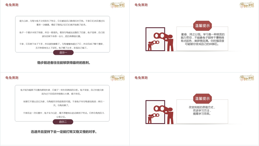 小学励志教育教案PPT课件
