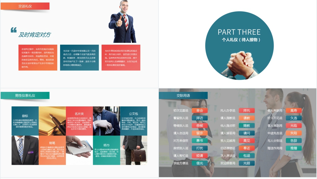 商务礼仪常见礼仪PPT课件 商务礼仪常见礼仪PPT课件