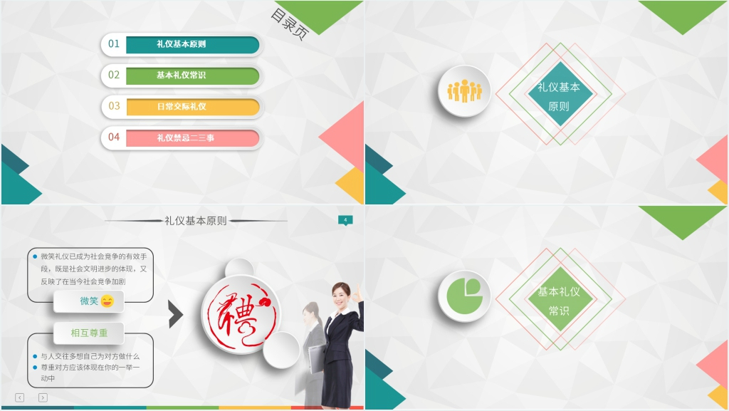服务基础礼仪培训PPT课件 服务基础礼仪培训PPT课件